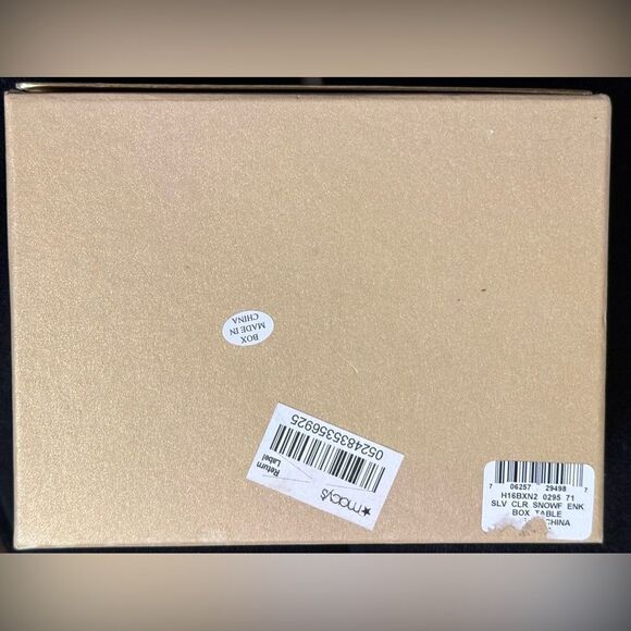 Charter Club CZ Snowflake Necklace and Earring Set - Picture 6 of 7